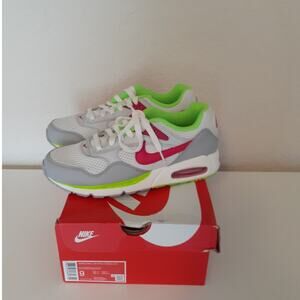 NIKE Air Max Correlate Ladies Neon Bright Green Pink Sneakers size 9 New in Box